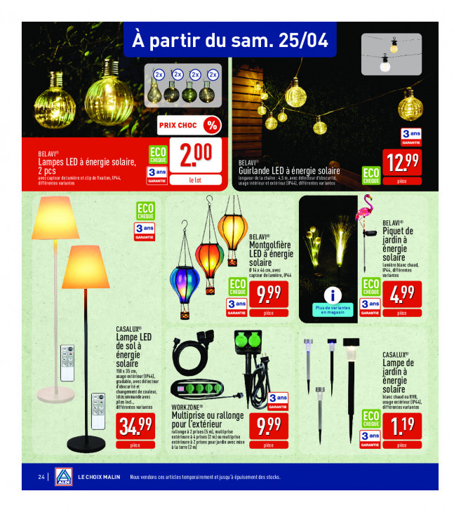Aldi Dépliant 20.04.2026