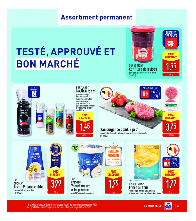 Aldi Dépliant 20.04.2026