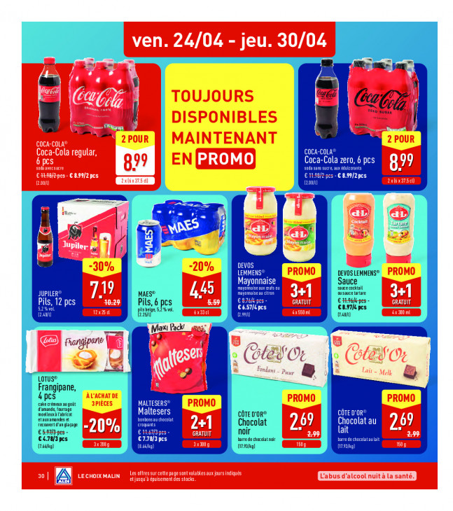 Aldi Dépliant 20.04.2026