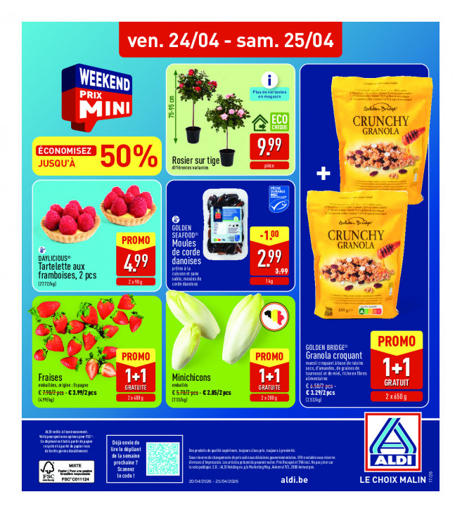 Aldi Dépliant 20.04.2026
