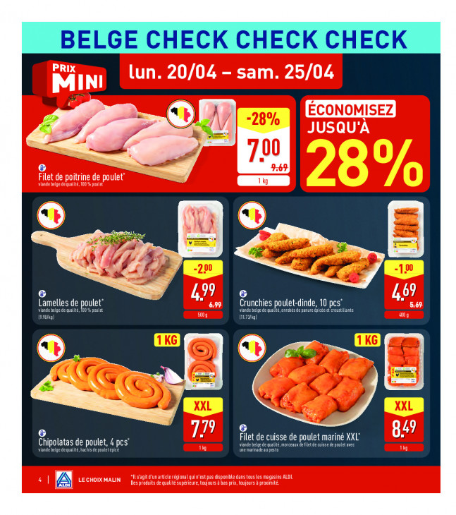 Aldi Dépliant 20.04.2026