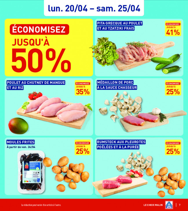 Aldi Dépliant 20.04.2026