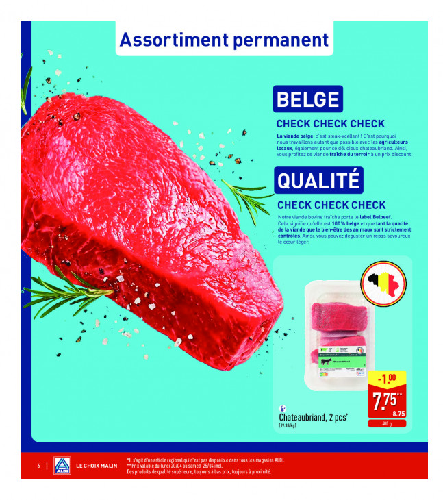 Aldi Dépliant 20.04.2026
