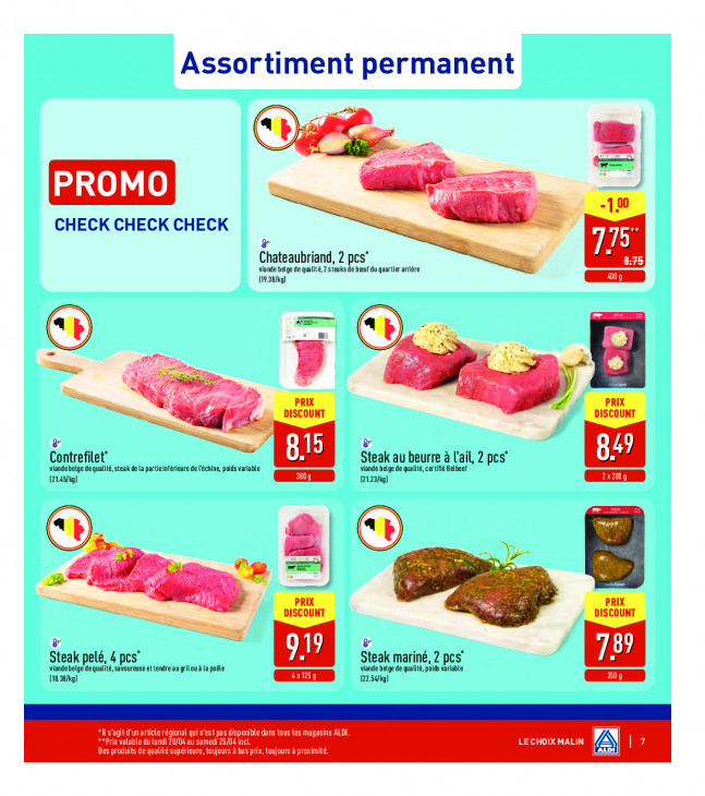 Aldi Dépliant 20.04.2026