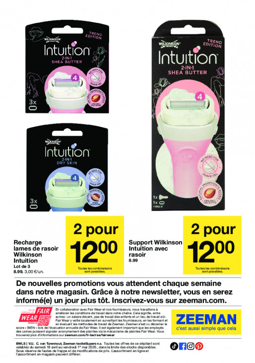 Zeeman Dépliant 18.04.2026