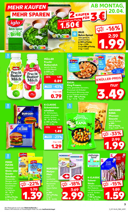 Kaufland Angebote ab 20.04.26 bis 22.04.26
