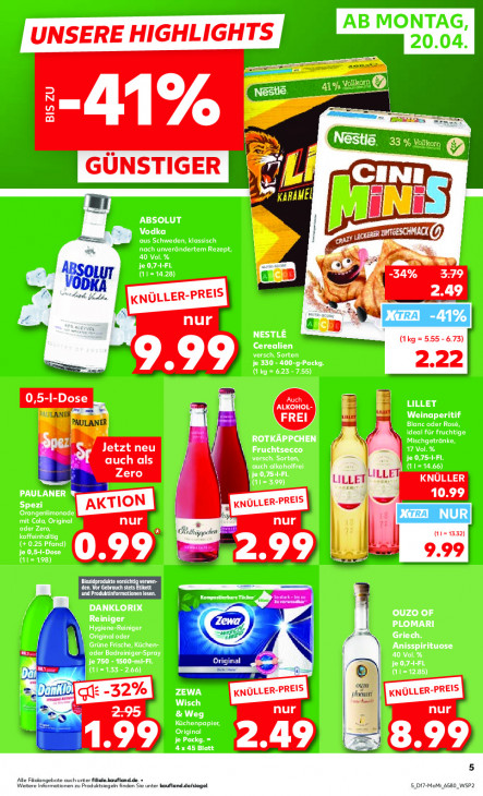 Kaufland Angebote ab 20.04.26 bis 22.04.26