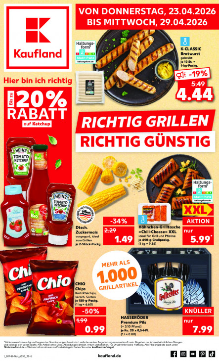 Kaufland Angebote ab 23.04.26 bis 29.04.26