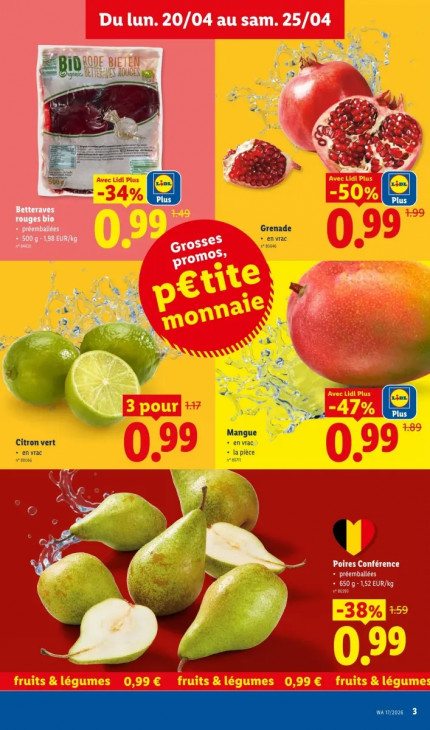Lidl Dépliant 20.04.2026