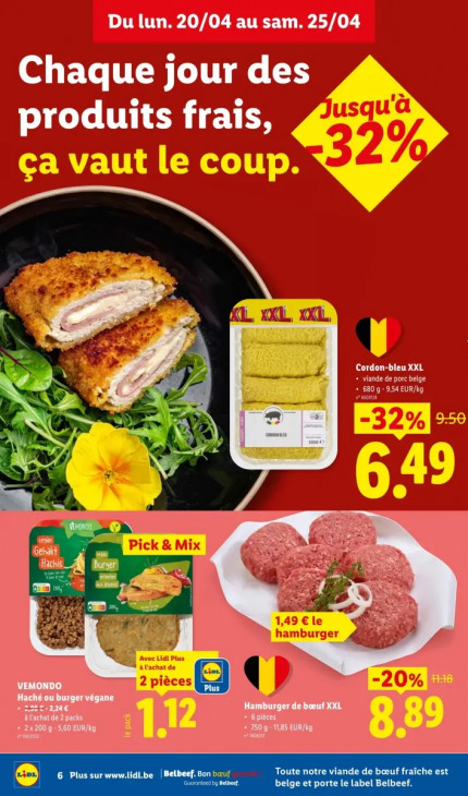 Lidl Dépliant 20.04.2026