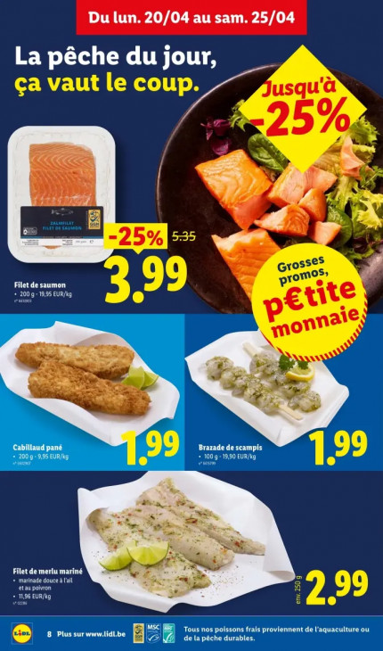 Lidl Dépliant 20.04.2026