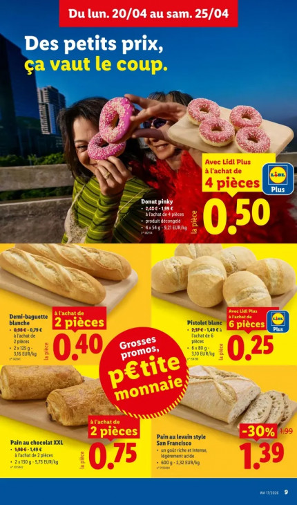 Lidl Dépliant 20.04.2026
