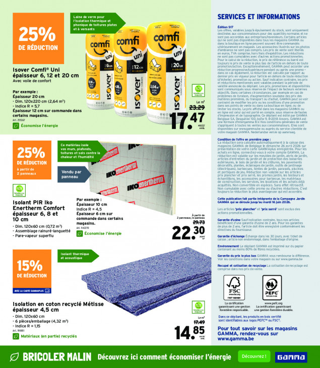 Gamma Dépliant 22.04.2026