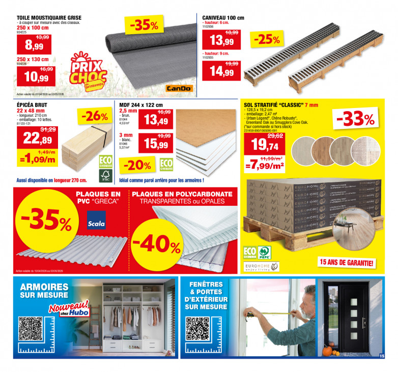 Hubo Dépliant 22.04.2026