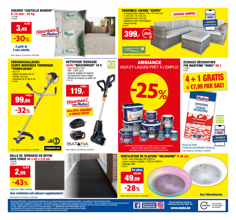 Hubo Dépliant 22.04.2026