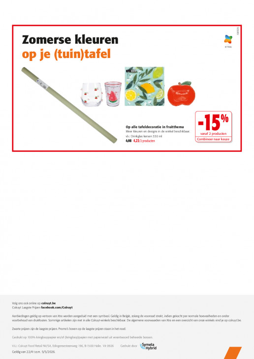 Colruyt Folder 22.04.2026