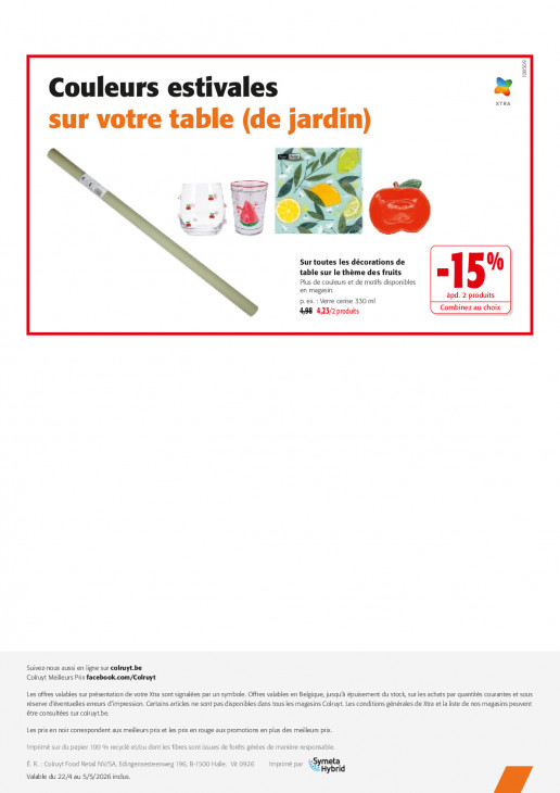 Colruyt Dépliant 22.04.2026