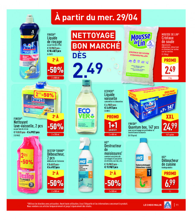 Aldi Dépliant 27.04.2026