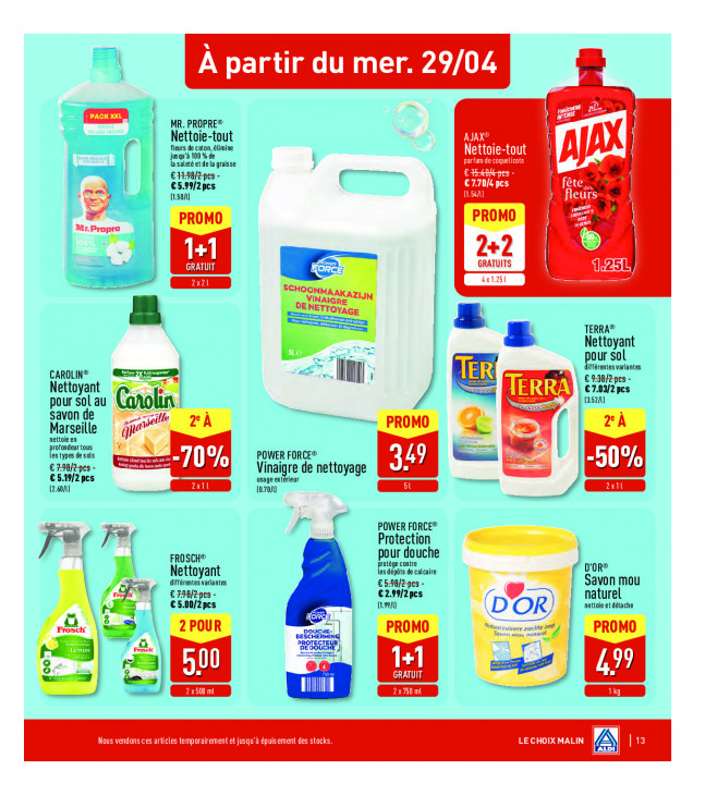 Aldi Dépliant 27.04.2026