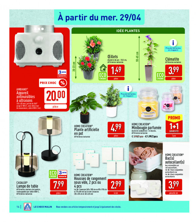 Aldi Dépliant 27.04.2026