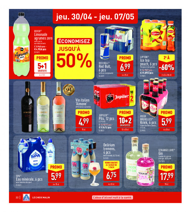 Aldi Dépliant 27.04.2026