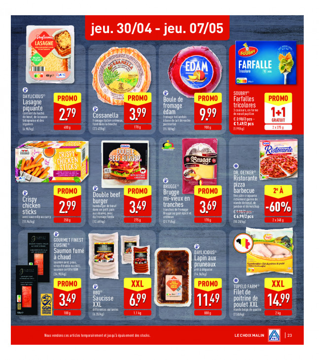 Aldi Dépliant 27.04.2026