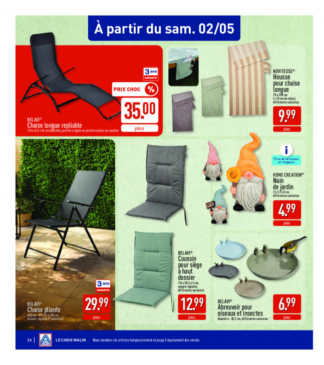 Aldi Dépliant 27.04.2026