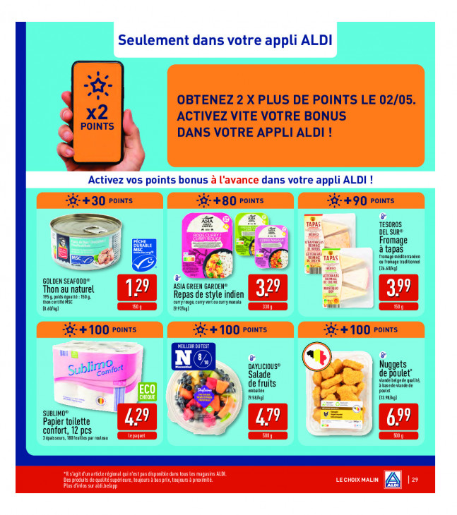 Aldi Dépliant 27.04.2026