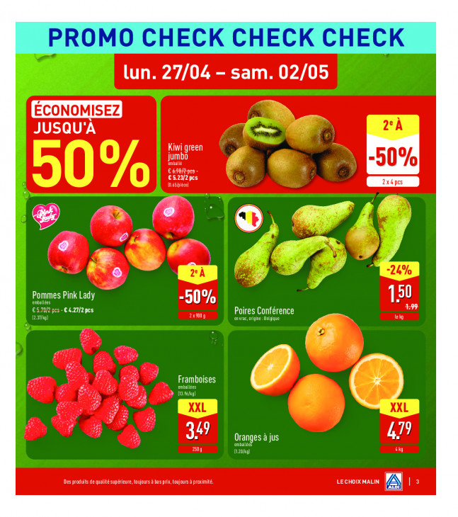 Aldi Dépliant 27.04.2026