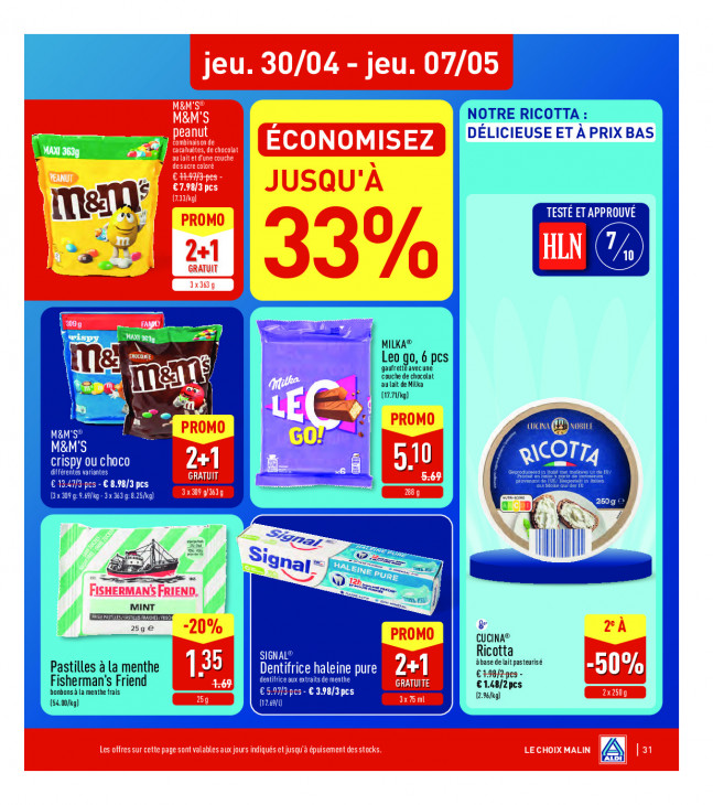 Aldi Dépliant 27.04.2026