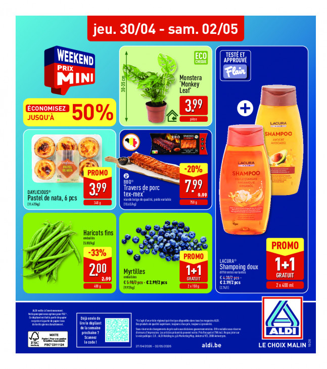 Aldi Dépliant 27.04.2026