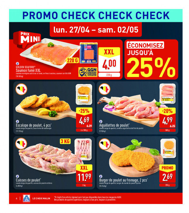 Aldi Dépliant 27.04.2026