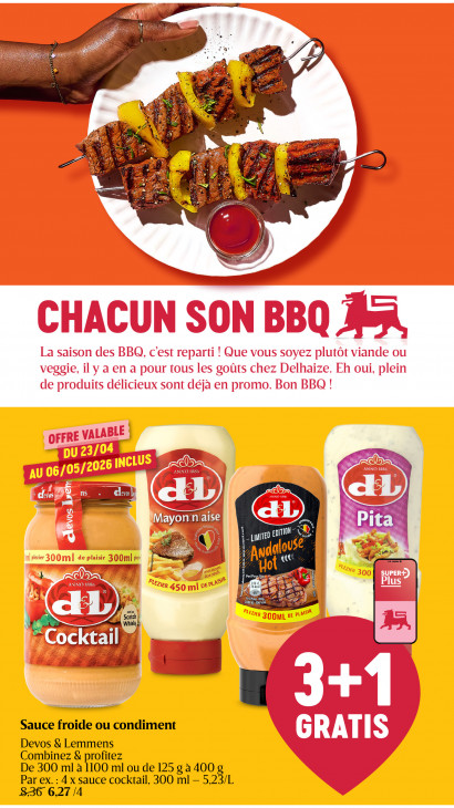 Delhaize Dépliant 23.04.2026