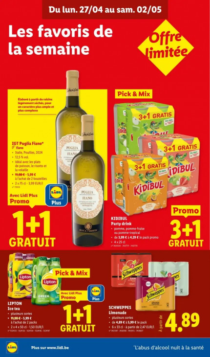 Lidl Dépliant 27.04.2026