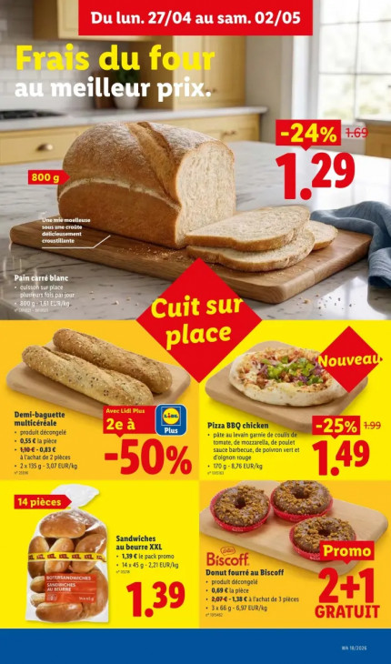 Lidl Dépliant 27.04.2026