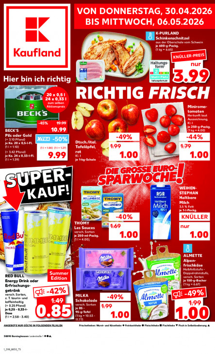 Kaufland Angebote ab 30.04.26 bis 06.05.26