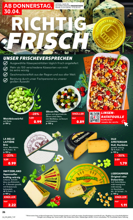 Kaufland Angebote ab 30.04.26 bis 06.05.26