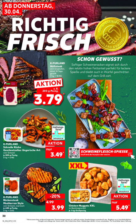 Kaufland Angebote ab 30.04.26 bis 06.05.26