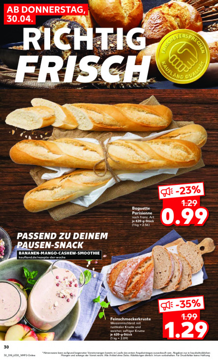 Kaufland Angebote ab 30.04.26 bis 06.05.26
