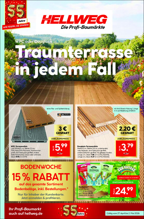 Hellweg Baumarkt Angebote ab 27.04.26 bis 02.05.26