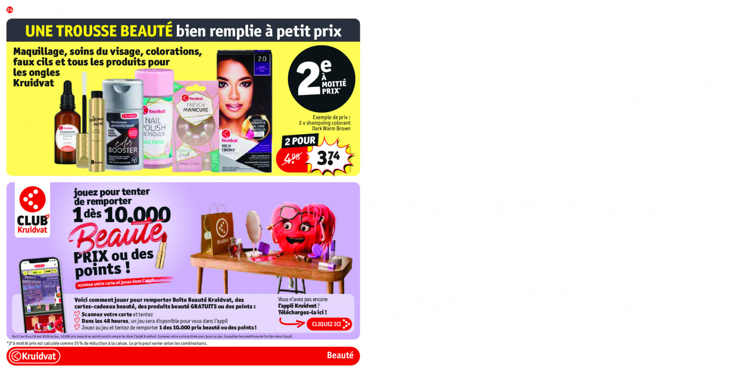 Kruidvat Dépliant 28.04.2026