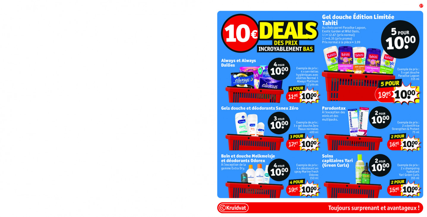 Kruidvat Dépliant 28.04.2026