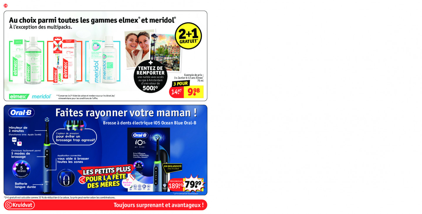 Kruidvat Dépliant 28.04.2026