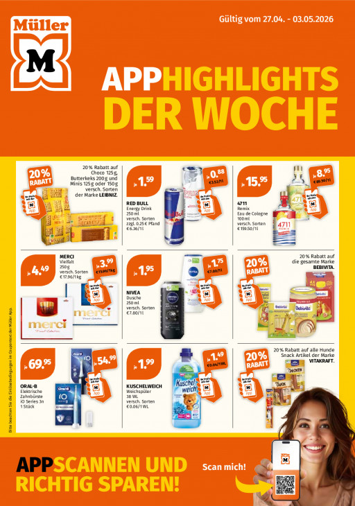 Müller Angebote ab 27.04.26 bis 03.05.26