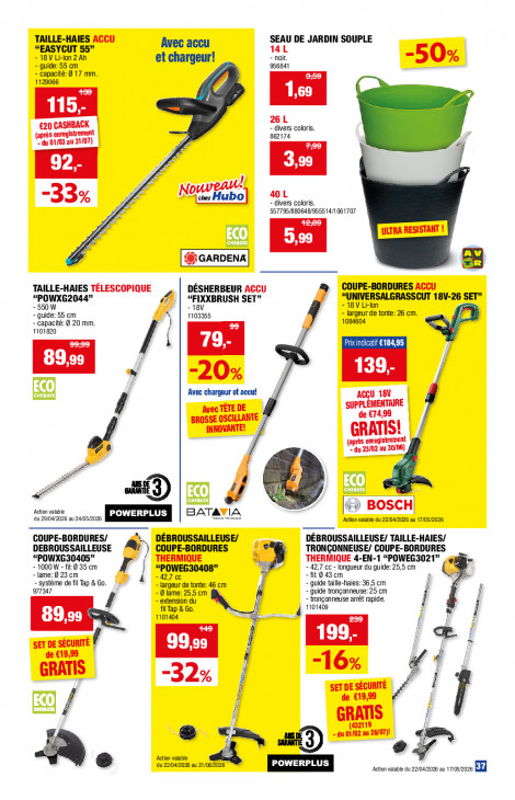 Hubo Dépliant 29.04.2026