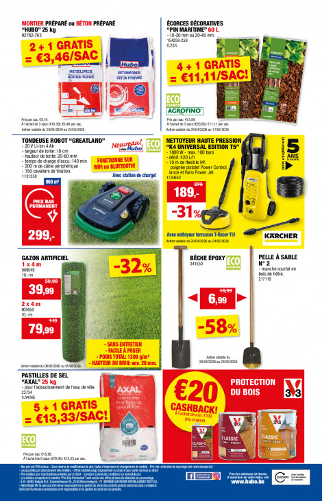 Hubo Dépliant 29.04.2026