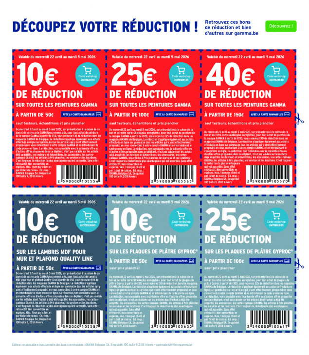 Gamma Dépliant 22.04.2026