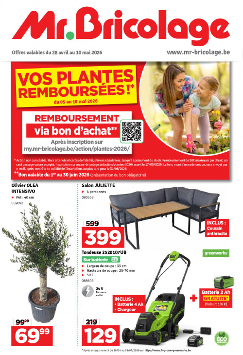 Mr. Bricolage Dépliant 28.04.2026