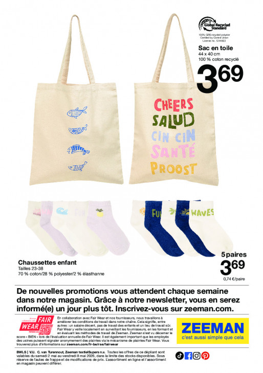 Zeeman Dépliant 02.05.2026
