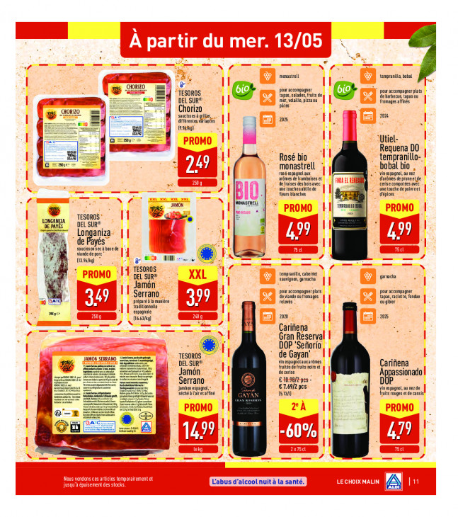 Aldi Dépliant 11.05.2026